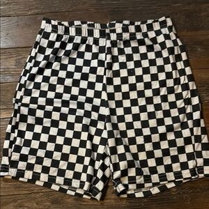 SHEIN Monochrome Patterned Shorts